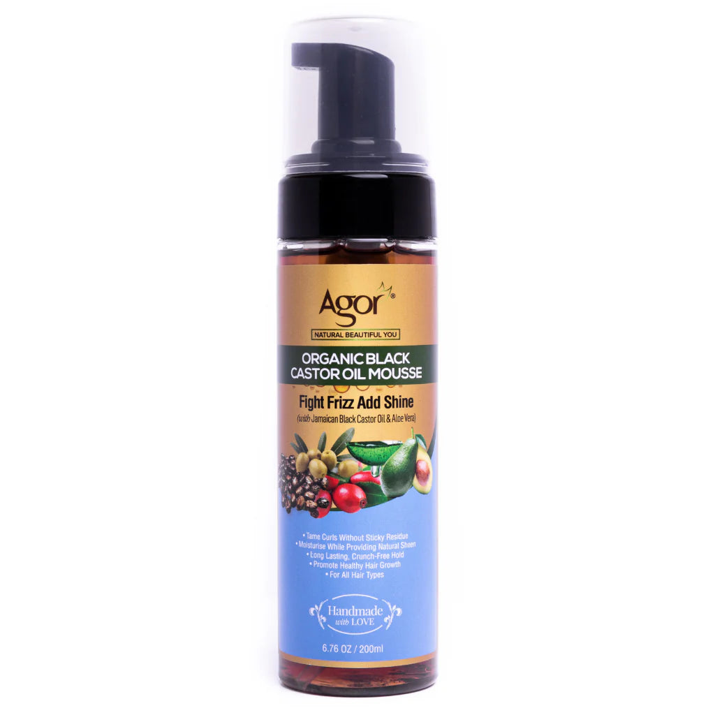 Agor Black Castor Oil Mousse